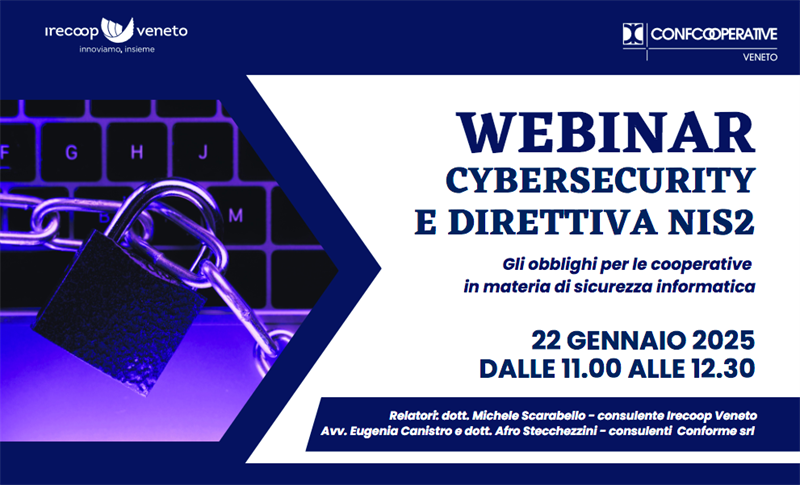 WEBINAR - CYBERSECURITY E DIRETTIVA NIS2