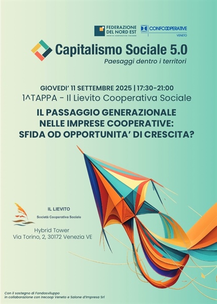 “Il passaggio generazionale nelle imprese cooperative: sfida od opportunità di crescita?”