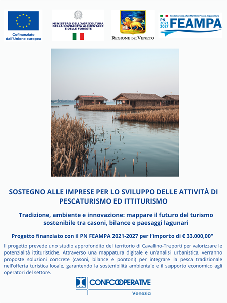 Verso un nuovo modello di accoglienza: approvato lo studio per il Pescaturismo a Cavallino-Treporti.
